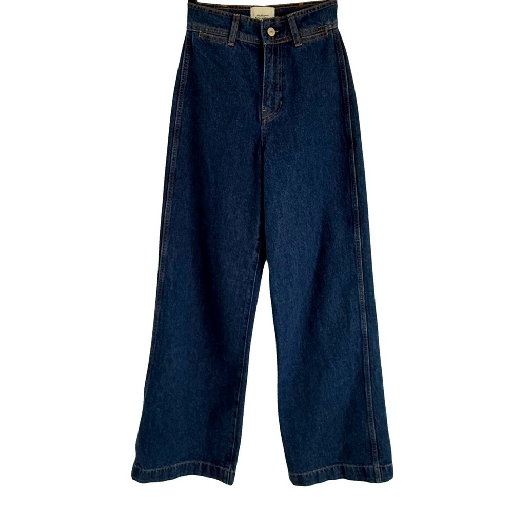 Reformation Austin Ultra High Rise Wide Leg Jeans Kacey Musgraves Elwood Size 23 - Picture 4 of 16